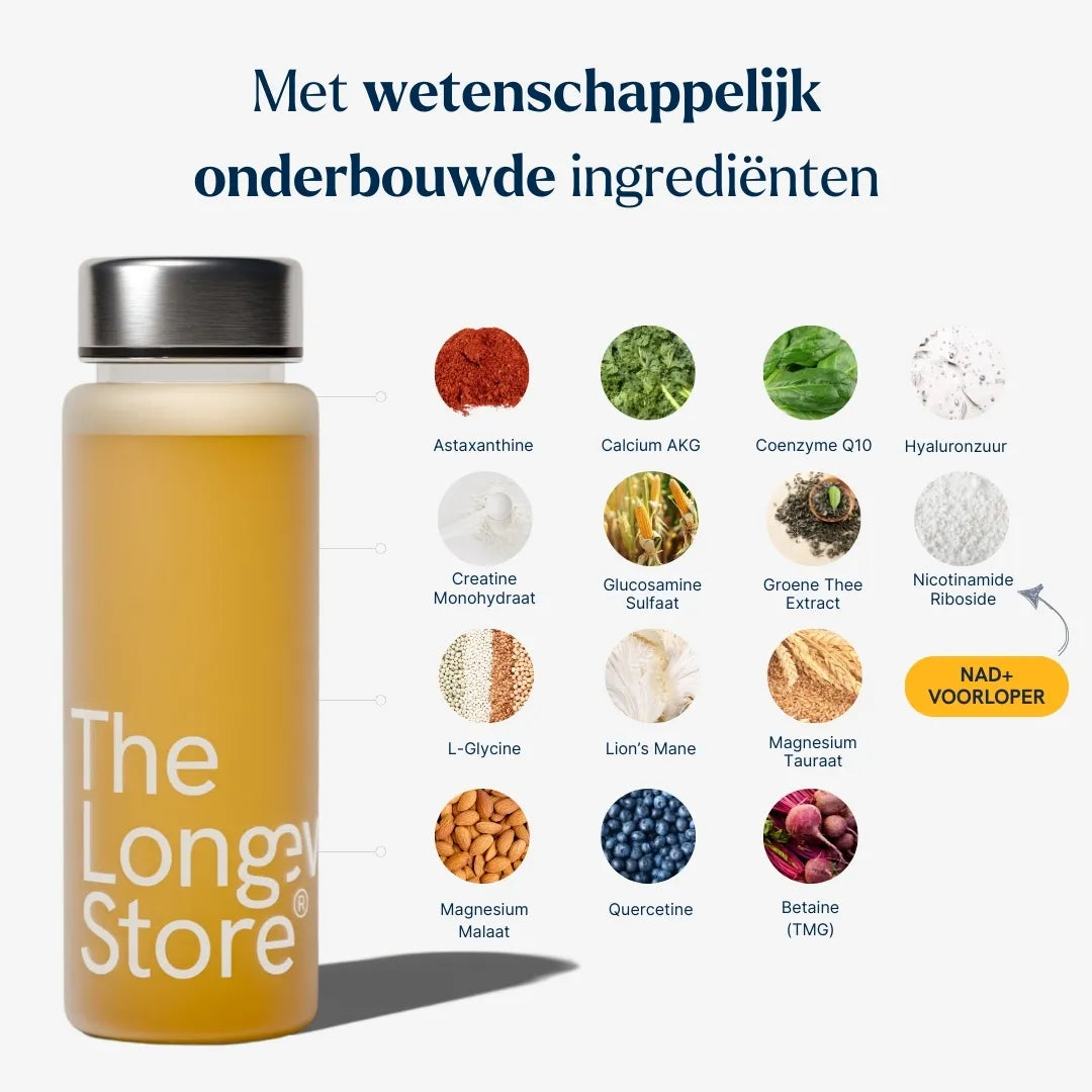 ONTDEK: 25% korting bij The Longevity Store - voor Altijd!