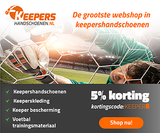 DEAL: 5% korting bij Keepershandschoenen