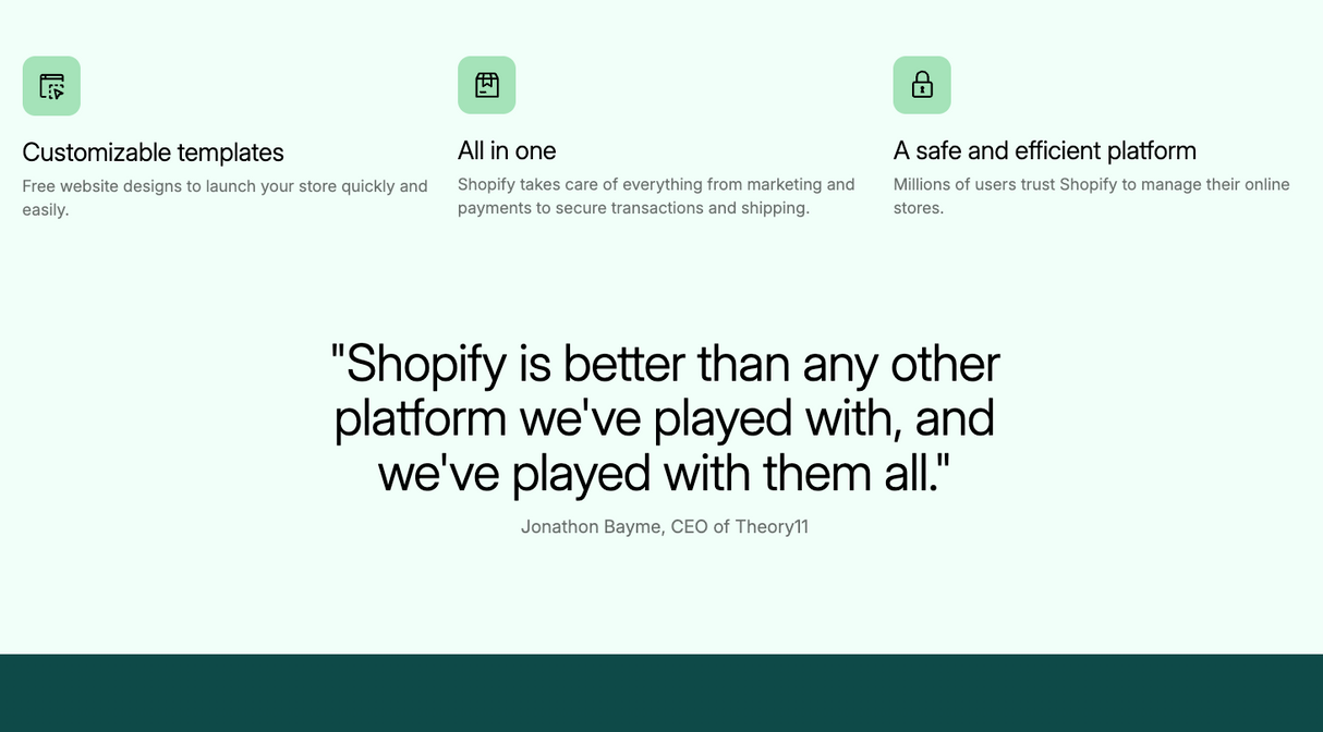 DEAL: Start met Shopify – Nu 3 dagen gratis + 1 maand voor €1!