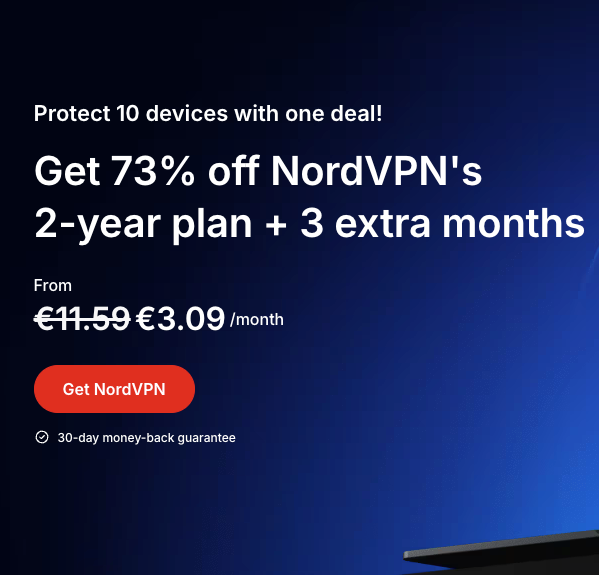 77% korting + 3 maanden extra, gratis! — met NordVPN