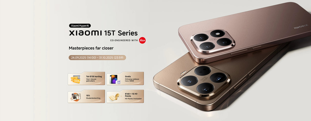Xiaomi 15T Launch Offer – Een unieke Deal voor Deally Members!