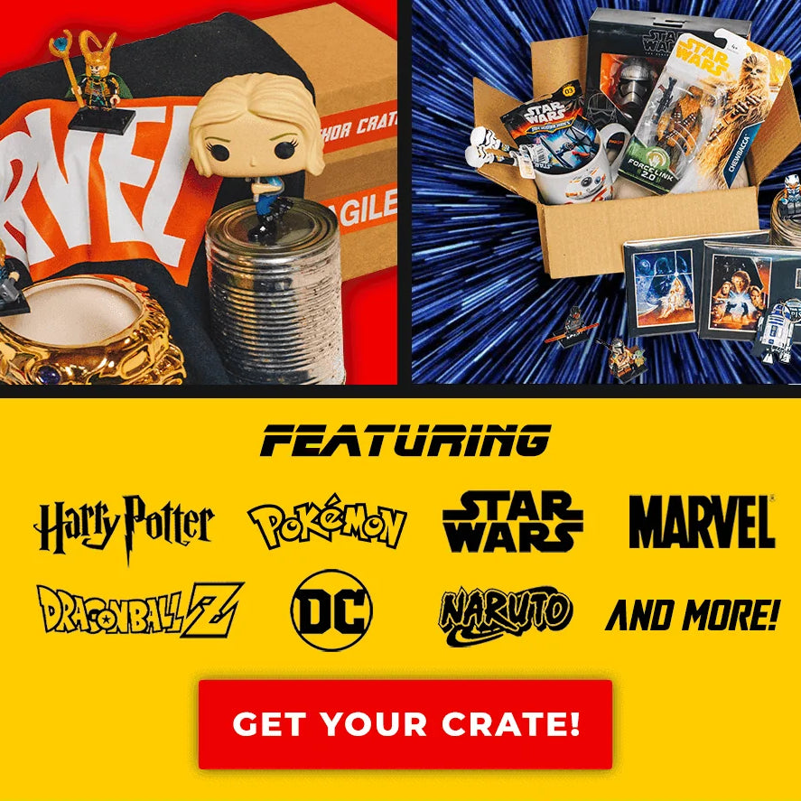 ONTDEK: Geek Crate - Voor de echte fans van films, series en games