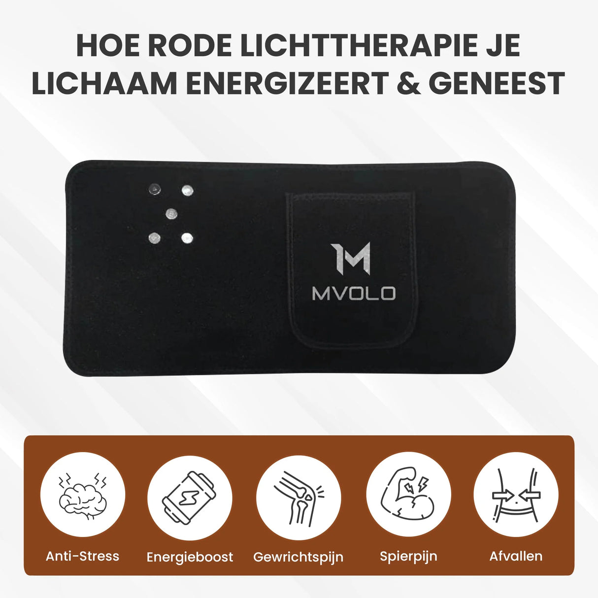 DEAL: 15% ledenvoordeel bij Mvolo - rood- en infraroodlichttherapie