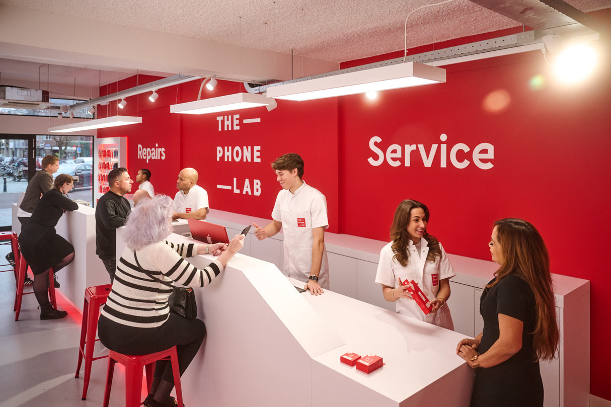 Ontdek: The Phone Lab - Smartphone-, tablet- en laptopreparaties